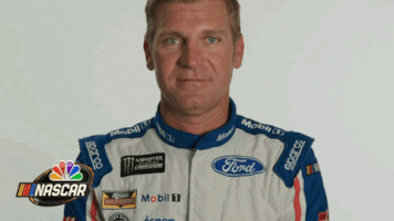 interested clint bowyer GIF by NASCAR on NBC