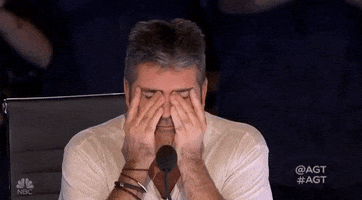 i cant simon cowell GIF by America's Got Talent