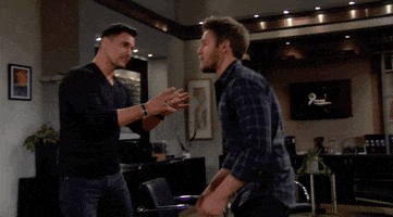 the bold and the beautiful fight GIF by CBS