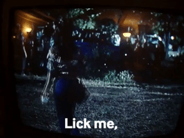 Lick Me. Dazed And Confused GIF
