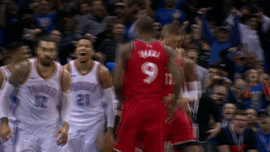 Rock On Dunk GIF by NBA