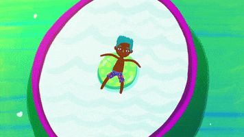 animation swimming GIF by LooseKeys