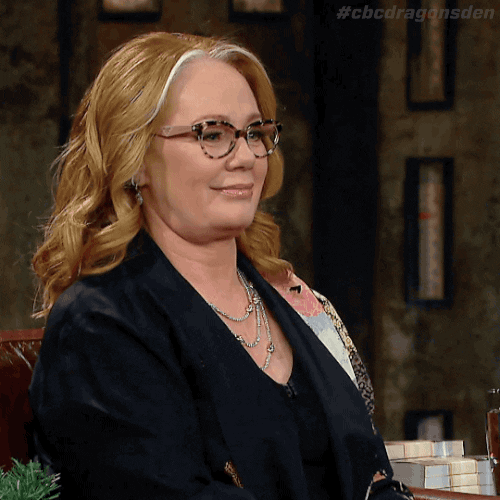 be quiet dragons' den GIF by CBC