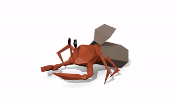 animation crab GIF by Floatlands