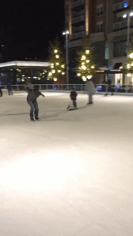 fail ice skating GIF by America's Funniest Home Videos
