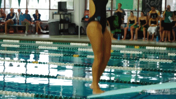 athletics diving GIF by GreenWave