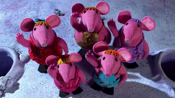 the clangers hello GIF