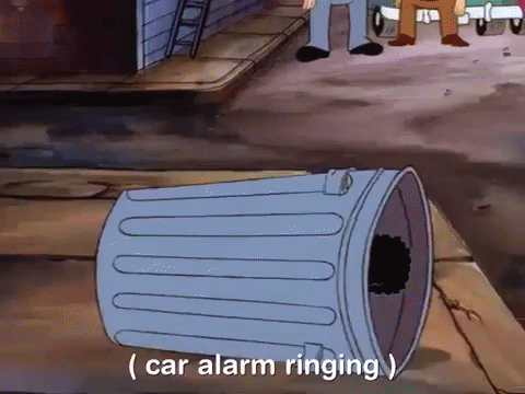 car alarm meaning, definitions, synonyms