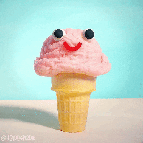 ice cream what GIF by Headexplodie
