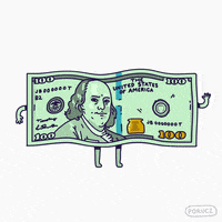 all about the benjamins dancing GIF by Michelle Porucznik