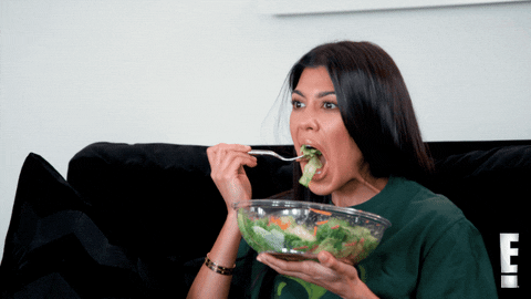 Keeping Up With The Kardashians Eating GIF by KUWTK - Find & Share on GIPHY