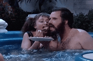 will ferrell eating GIF by Saturday Night Live