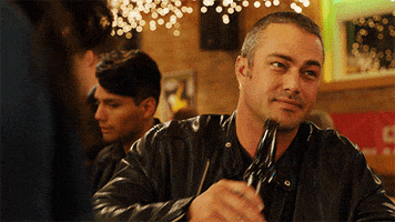 happy taylor kinney GIF by One Chicago
