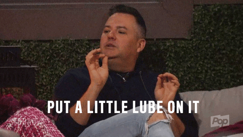 big brother celeb GIF by Big Brother After Dark "Put a little lube on it"