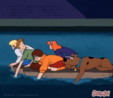 Cartoon Boat GIF by Scooby-Doo