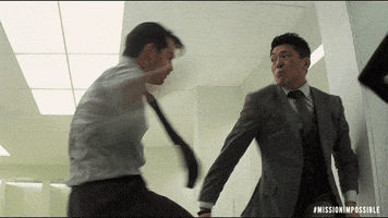 angry mission impossible GIF