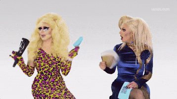trixie and katya lol GIF by THE TRIXIE & KATYA SHOW