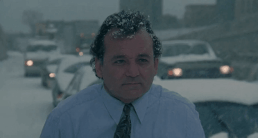 Freezing Bill Murray GIF
