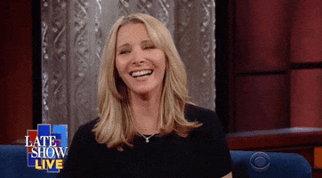 Lisa Kudrow Lol GIF by The Late Show With Stephen Colbert