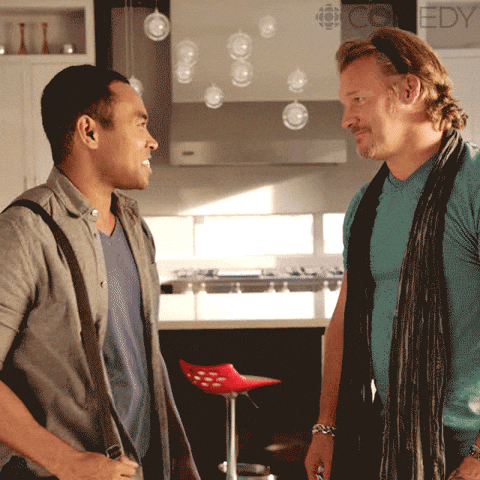 high five chris jericho GIF by CBC