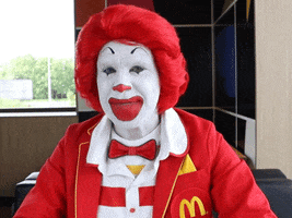 ronald mcdonald yes GIF by McDonald's CZ/SK