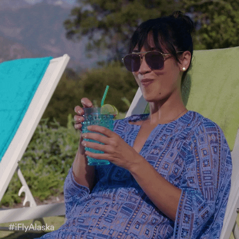 Family Vacation Drink GIF by Alaska Airlines - Find & Share on GIPHY