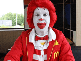 ronald mcdonald no GIF by McDonald's CZ/SK