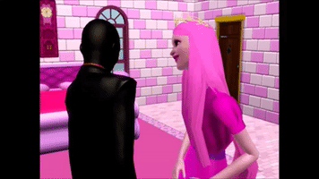 Princess Bubblegum Kiss Nergal Love GIF