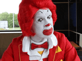 ronald mcdonald no GIF by McDonald's CZ/SK