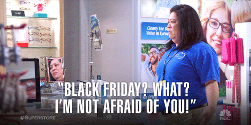 Black Friday Thanksgiving GIF by NBC - Find & Share on GIPHY