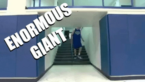 Too Tall Basketball Gif By Tall Guys Free Find Share On Giphy