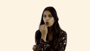 neha raman blowing nails GIF by Girl Starter