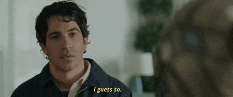 I Guess So Chris Messina GIF by The Sweet Life