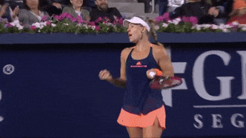 angelique kerber yes GIF by WTA
