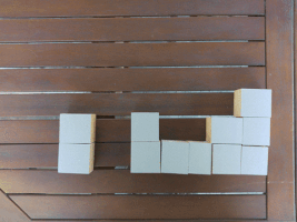 diegofontana garden stop motion tetris step 1 GIF