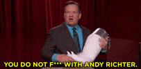 dont fuck with me andy richter GIF by Team Coco