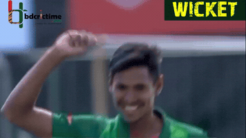 rnarakib mustafizz wicket GIF
