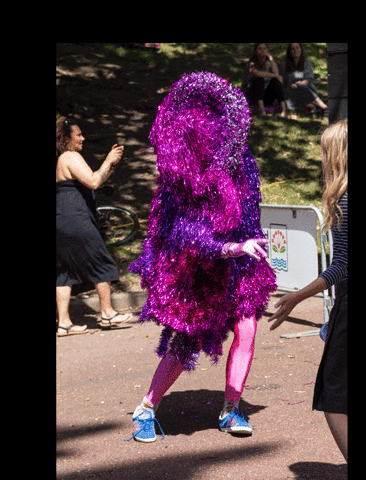 davesimpson tinsel people GIF