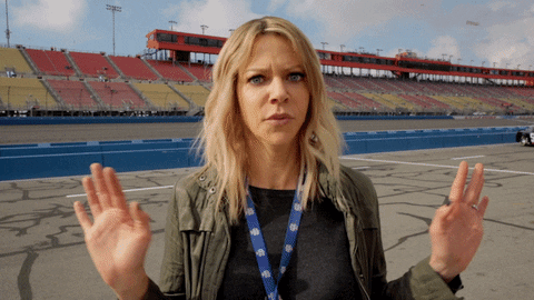 Kaitlin Olson No GIF by NASCAR - Find & Share on GIPHY