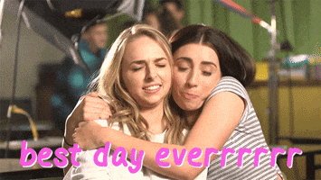 best day ever hug GIF by AwesomenessTV