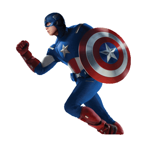 Captain America Marvel Sticker by imoji