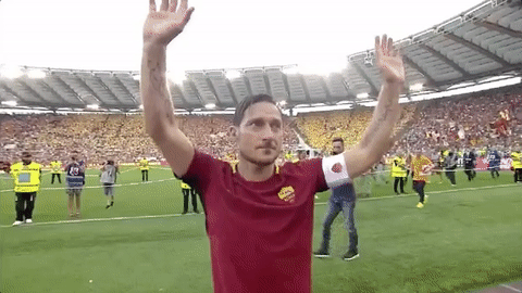 Francesco Totti King GIF by AS Roma - Find & Share on GIPHY