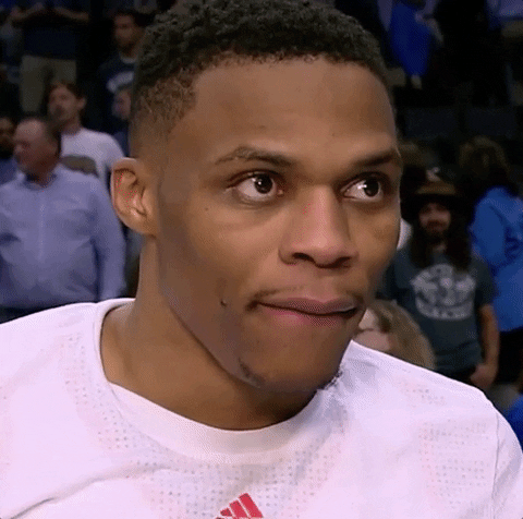 This Is Interesting Russell Westbrook GIF by NBA