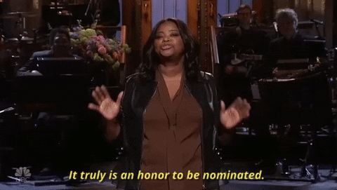 It Truly Is An Honor To Be Nominated GIFs - Get the best GIF on GIPHY