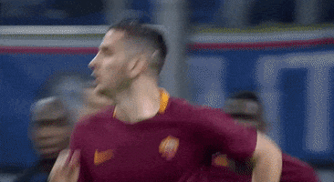 Serie A Reaction GIF by AS Roma