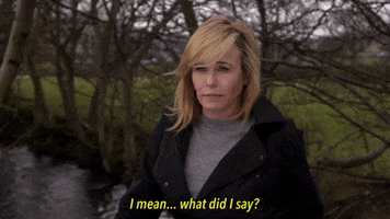 confused spaced out GIF by Chelsea Handler