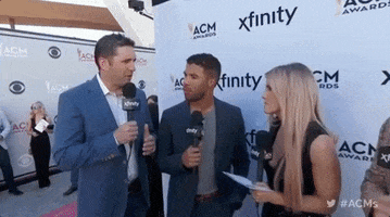 elliott sadler bubba wallace GIF by Academy of Country Music Awards