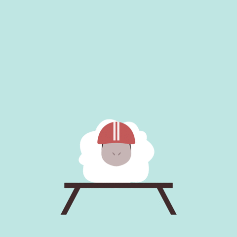 FKdesign jump fly flying cloud GIF