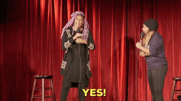 Jessica Williams Yes GIF by 2 Dope Queens Podcast