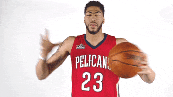 excited new orleans pelicans GIF by NBA
